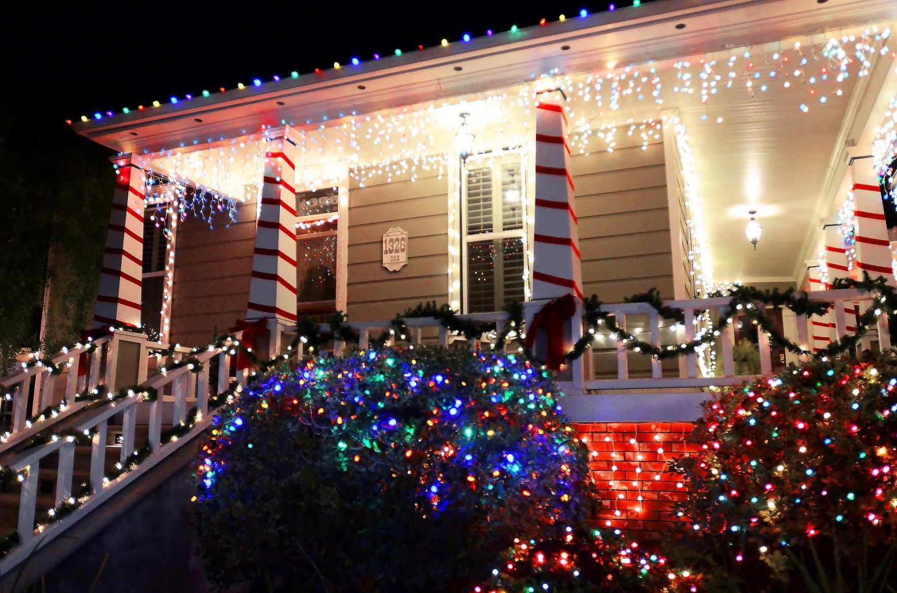 Napa Christmas lights